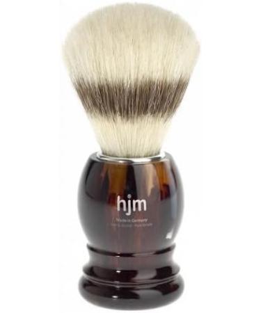 Buy HJM Shaving Brush with Pure Bristles & Holder - Havana | Premium Quality for a Luxurious Shave - International Shipping Available - Buy Online on GoSupps.com