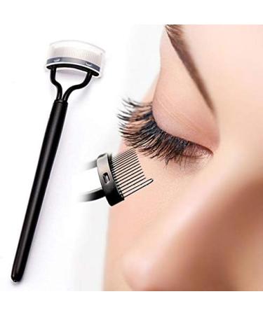 Frcolor Eyelash Comb Curler & Separator - Black Eyelash & Brow Makeup Tool for Perfect Application - Buy Online on GoSupps.com