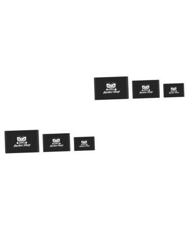 FRCOLOR 6 pcs Clipper Anti-Slip Ring Clipper Cover Elastic Belts for Men Mens Grooming Bands Beard Trimmer Band Non Clipper Bands Hair Clippers Accessories Non-Slip Man Grip 7X5X0.5CMx2pcs Blackx2pcs