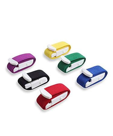 Ewinever 6-Pack Tourniquet Elastic First Aid Quick Release Medical Sport Emergency Buckle Band