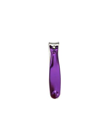 SUICRA Nail Clippers Fingernail Clipper Toenail Travel Purple Nail Scissors for Nails Professional Cuticle Clipper Carbon Steel Fingernail Gift