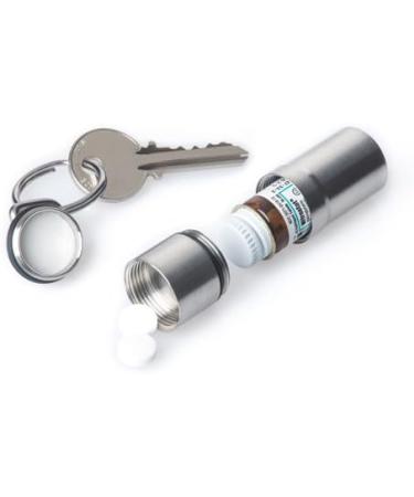 Buy GUS Pairamedic Pill Fob - USA Made Stainless Steel Keychain Pill Holder for Aspirin & Nitro - Buy Online on GoSupps.com