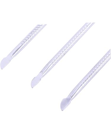 Nail Cutter Stainless Steel Cleaner Serving Spoon Made of Metal Nail Dead Skin Pusher Cuticle Spoon Pusher Spoon Pusher for Cuticle Detergent Pusher Suite - Buy Online on GoSupps.com