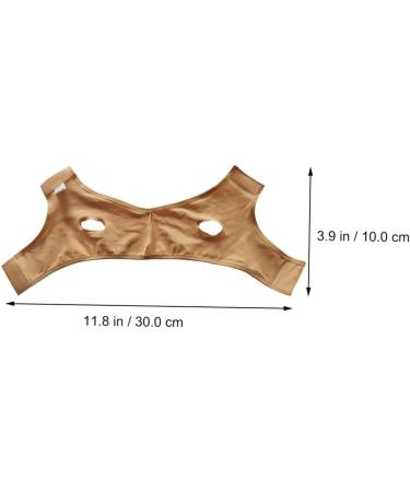 Healeved 1pc Thin V Line Bandage V Shaped Lifting Belt Strap V Thin Bandage -lifting Bandage Facial Slimming Bandage Thin Masseter Chin Bandage 30X10X1.5CM As Shown - Buy Online on GoSupps.com