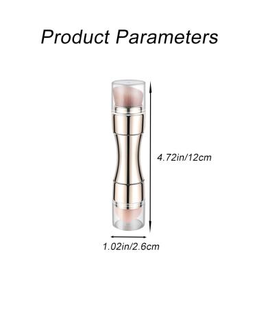 4 in 1 Makeup Brush - Soft Foundation Eye Lip & Facial Cosmetic Brush for Flawless Makeup Application - International Shipping Available - Buy Online on GoSupps.com