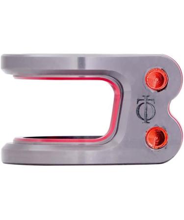 Oath Carcass 2 Bolt Clamp - Black/Orange/Silver/Red - Top Quality Clamp for Scooters - Buy Online on GoSupps.com