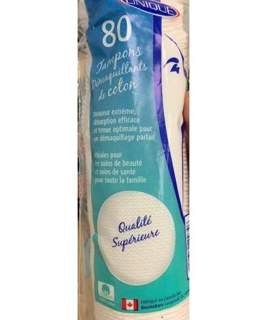 Cosmetics Cotton Pads 480 Units. Basic Cotton Rounds Nail Polish and Makeup Remover Pads.100% Pure Natural Cotton 6 Bag of 80 Unites - Buy Online on GoSupps.com