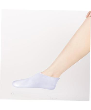 HONMEET 3 Pairs Silicone Socks Moisturizing Socks Sheer Socks Moisturizing Use Foot Covers Foot Care Tool Pedicure Socks Pedicure Feet Cover Silicone Foot Covers Pedicure Covers - Buy Online on GoSupps.com