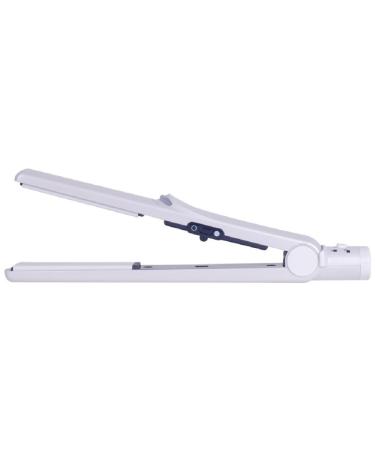 Cricket Ultra Smooth Professional Hair Styling Iron with Coconut Oil and Keratin Protein Infused 1 inch Ceramic Coated Plates High Power Fast Heat Hair Straightener Styling Tool White