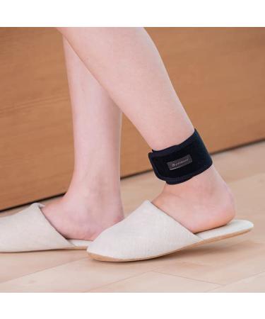 Phiten Metax Wrist & Ankle Wrap - Aqua-Metals Sports Gear for Men & Women | Daily Wear One Size Fits Most Black - Buy Online on GoSupps.com