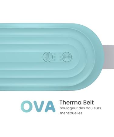 Tenscare Ova Therma Belt - Portable Heating Pillows for Menstrual Relief & Endometriosis | 3 Heating & Massage Modes - Buy Online on GoSupps.com