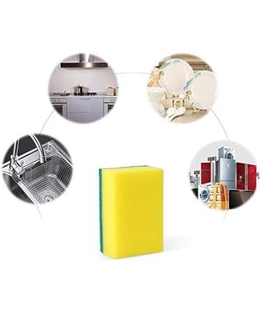 20 Pack Multi-Use Heavy Duty Scrub Sponge Extra Thin Magic Cleaning Sponges Eraser Sponge for Kitchen Bathroom Furniture Leather Car & Steel - Buy Online on GoSupps.com