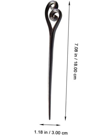 Mikinona 1pc Vintage Hairpins Chinese Hair Sticks Chinese Hair Accessories Fashion Hair Clips Vintage Hair Sticks Chinese Hair Chopsticks for Women Fashion Hair Sticks Natural Bamboo Japan - Buy Online on GoSupps.com