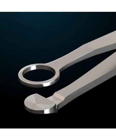 zutaa Universal Nose Hair Trimming Tweezers Stainless Steel Eyebrow Nose Hair Cut Manicure Trimming Makeup Scissors - Buy Online on GoSupps.com