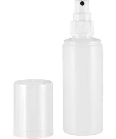 Spray bottle 100ml (empty) with atomizer - transparent milky - refillable