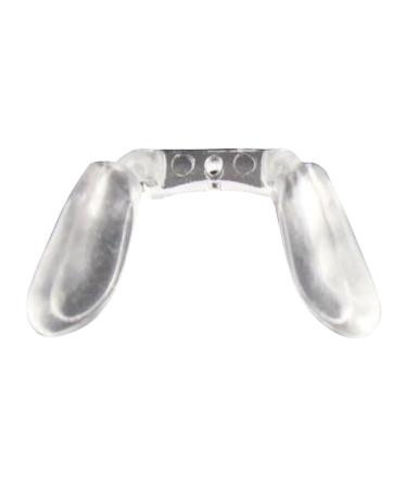 Soft Silicone Nose Pads 2 Pairs Eyeglass Repair Nose Bridge Pads Replacement for Eye Glasses Sunglasses Clear
