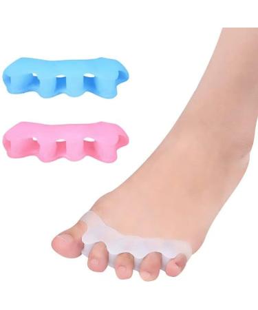 Functional Fitness Toe Separators - Foot Pain Relief & Plantar Fasciitis Straighteners - Fix Feet, Toes, Bunions - Crossfit Toe Spacers (White) - Buy Online on GoSupps.com