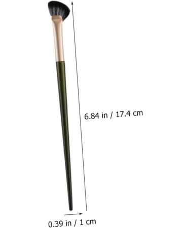 Baluue 4pcs Nose Shadow Brush Eyeshadow Angled Cosmetic Brush Concealer Brush Angled Brush Wooden Handle - Buy Online on GoSupps.com