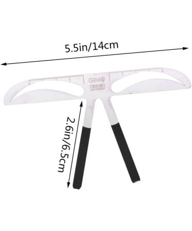 POPETPOP Eyebrow Tools Foot File Stickers Replacement Eyes Eyebrow Stencil Kit Suite Eyebrow Trimming Set - Buy Online on GoSupps.com