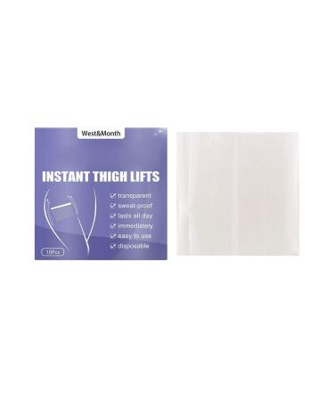 Encomy 10 pieces instant thigh lifting transparent adhesive strips for thigh lift lust stretch immediately smooth cellulite for sagging skin girls - Buy Online on GoSupps.com