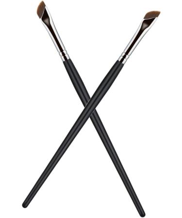 Healeved 10 Pcs Eyebrow Brush Fine Angled Eyeliner Brush Makeup Tool Concealer Brush Makeup Supplies Wood - Buy Online on GoSupps.com