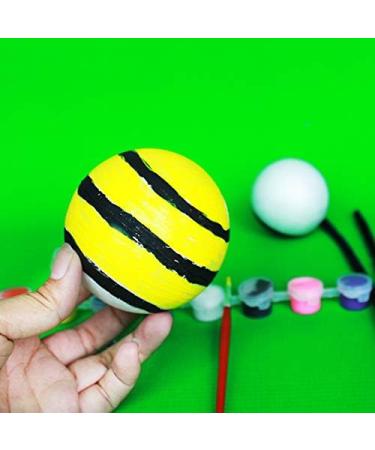 Crafare 6 Inch Craft Foam Balls 6 Pack - Ideal for Holiday Arts & Crafts, Christmas Ornaments, and School Projects - 6pc - Buy Online on GoSupps.com