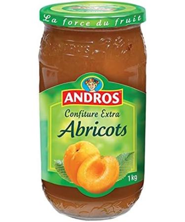 ANDROS - Apricot Jam 1Kg - (Pack of 4) - Buy Online on GoSupps.com