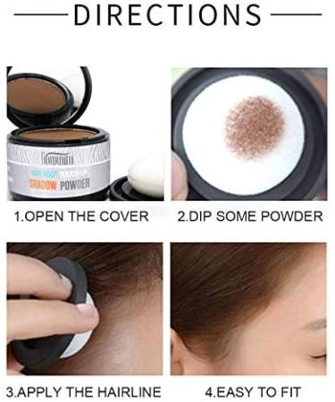Root Touch Up Hair Powder - Instantly Cover Roots - Brown 0.14oz - Buy Online on GoSupps.com