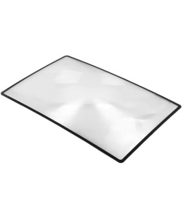 Magnifying 3X Convinient PVC Magnifier Sheet 180X120mm Book Page Magnifying Book Page Reading Glass Lens Magnification Good Times - Buy Online on GoSupps.com