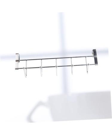 Baluue Wardrobe Hanger Stainless Steel Hooks Wall Clothes Hanger Door Back Hook Tables and Chairs - Buy Online on GoSupps.com