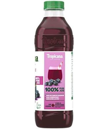 TROPICANA - Pure Languedoc Grape Juice 1L - Lot Of 4 - Sold By Lot - Buy Online on GoSupps.com