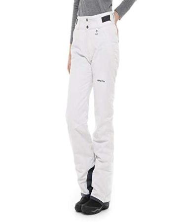 SkiGear Women's Insulated Snow Pants White Small Short