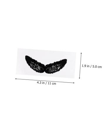 Frcolor 48 Leaves Hair Removal Wax Kit for Face Beard & Eyebrows - Mustache Protection Stickers Included | Black - 1 Pack - Buy Online on GoSupps.com