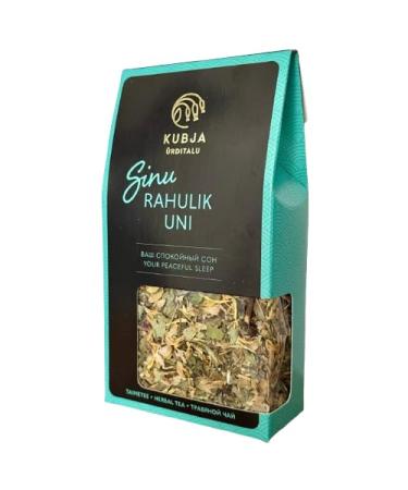 Kubja Premium herbal tea Your peaceful sleep 50g evening tea with valerian melissa peppermint caffeinefree natural from Estonia