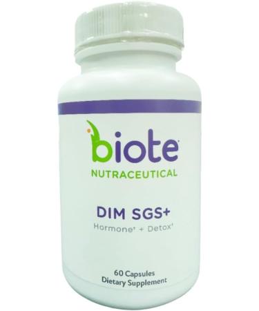 BIO-TE Nutraceutical DIM SGS + Detox Supplement - Hormone Support Formula | 60 Capsules - Shop Internationally - Buy Online on GoSupps.com