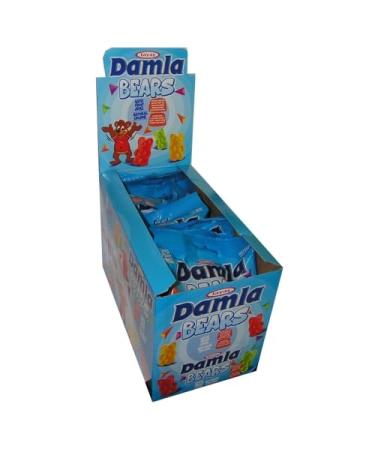Damla Gummy sour bears 80g x 12 bags - gummy candy halal gummy bears