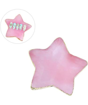 FRCOLOR Tools Nail Art Palette Nails Color Plate Nail Art Nail Dish Resin Art Mixing Nail Art Resin Nail Palette Color Display Plate Supplies For Nail Art Mixing 10*95cm Pink - Buy Online on GoSupps.com