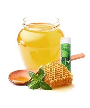 Natural Organic Lip Balm 100% Beeswax Peppermint Lip Balm Coconut Oil Vitamin E To Repair Dry Cracked and Chapped Lips Organic Lip Balm - Buy Online on GoSupps.com