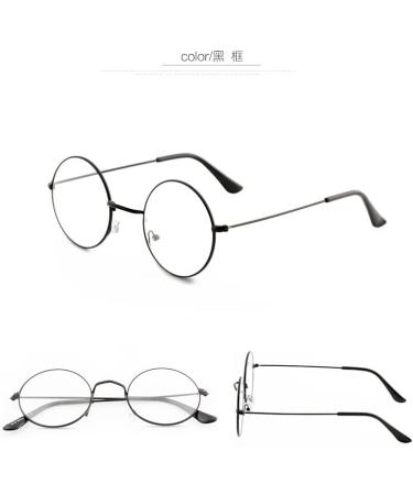 Spydge Retro Metal Frame Round Glasses - 3 Pair Set for Men | Stylish Decorative Eyewear - Buy Online on GoSupps.com