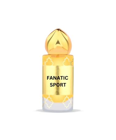 Fanatic Sport 10ML Unisex Traditional Fragrance Itr Perfume Oil Woody Attar Long Lasting Atar Ittar 0.33 Floz Freeship.