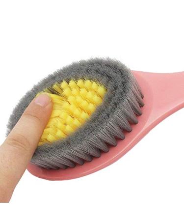 Iwobi Shower Brush - Long Handle Back Brush for Skin Cleaning & Peeling | International Shipping Available - Buy Online on GoSupps.com