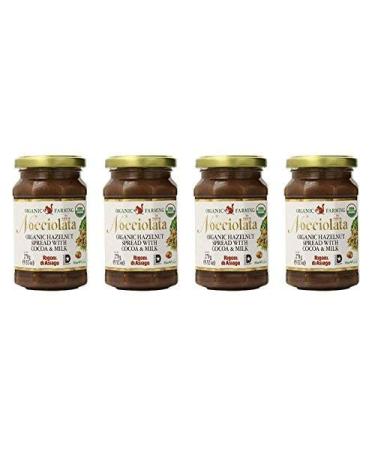 Nocciolata Hazelnut Spread with Cocoa & Milk 4-Pack - 9.52 Oz Jars - Buy Online on GoSupps.com