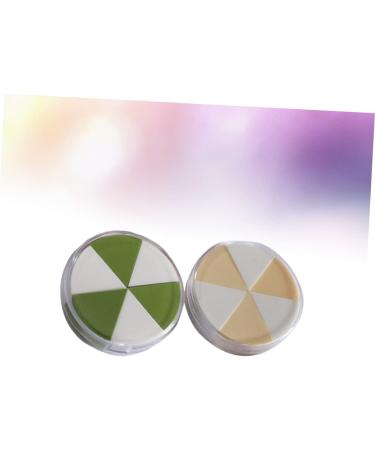 Set of 2 triangle make-up sponge make-up powder puff make-up for the face face sponge face powder make-up wedges powder dry touch wet and dry - Buy Online on GoSupps.com