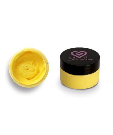 She Love Chalk Paste for Silk Screen Stencils, Screen Printing Stencil Paste, Yellow Chalk Paint for Painting on Wood Chalk Art Paste