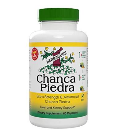 Chanca Piedra 500 mg 60 Capsules (Stonebreaker) - for Kidney Stone and Urinary Health Kidney Stone Supplement