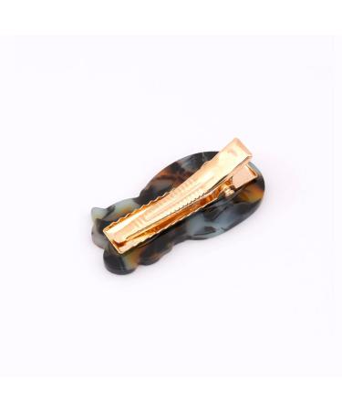 Tortoiseshell Cat Hair Clips - Small Cellulose Acetate Hair Clips for Girls (Pack of 2) - Buy Online on GoSupps.com