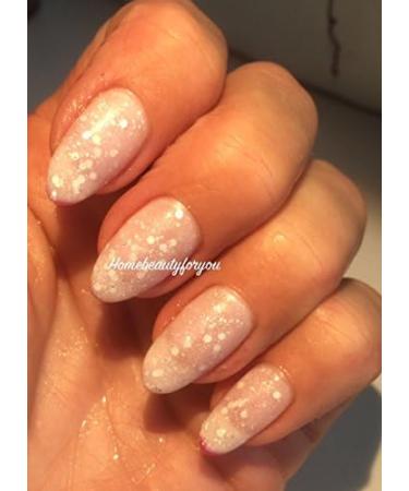 Bluesky Gel Nail Polish Colour Change PINK GLITTER To WHITE GLITTER TC21 Sherbert Dip Chameleon UV LED Soak Off 10ml - Buy Online on GoSupps.com