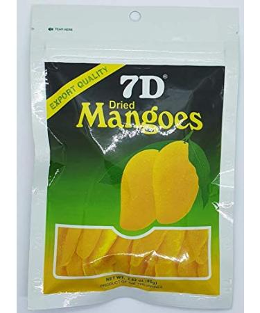 Naturally Delicious 7D Mangoes Tree Ripened Dried Mango 2.82oz (2 Pack) - Exquisite Flavor and Quality - Buy Online on GoSupps.com