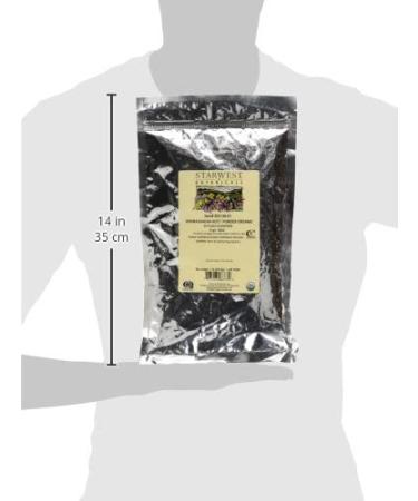 Organic Ashwagandha Root Powder - Starwest Botanicals 1 lb (453.6 g) | Natural Stress Relief & Wellness - Buy Online on GoSupps.com