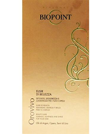 6 x Biopoint orovivo Elisir de beauté Hair treatment 100 ml